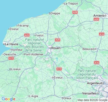 Carte des praticiens à Franqueville-Saint-Pierre