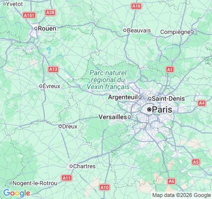 Carte des praticiens à Bazemont
