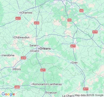 Carte des praticiens à Loiret