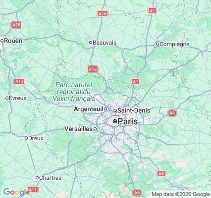 Carte des praticiens à Saint-Leu-la-Forêt