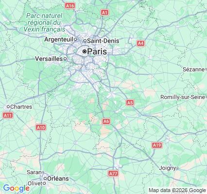 Carte des praticiens à Boissise-le-Roi