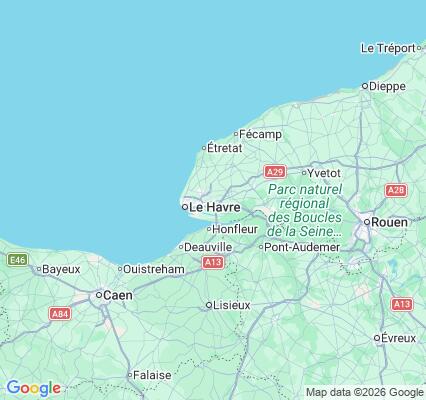 Carte des praticiens à Gainneville