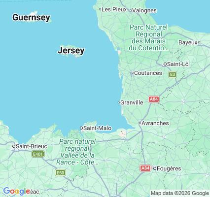 Carte des praticiens à Granville