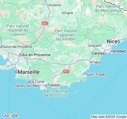 Carte des praticiens à Var
