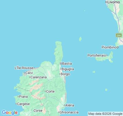 Carte des praticiens à Brando