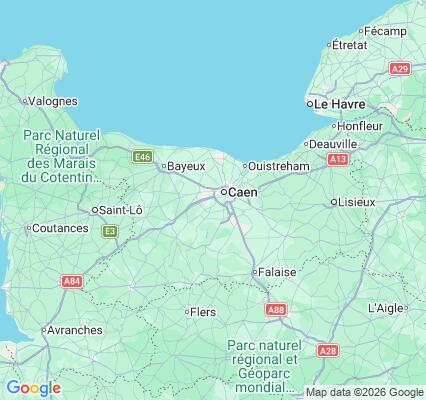 Carte des praticiens à Éterville