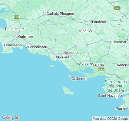 Carte des praticiens à Plouhinec