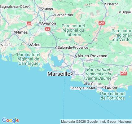 Carte des praticiens à Vitrolles