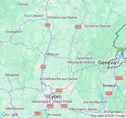 Carte des praticiens à Ain
