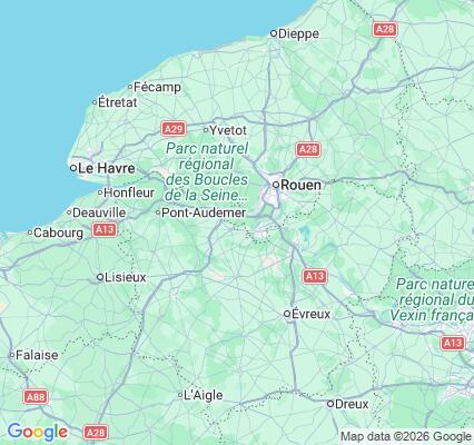 Carte des praticiens à La Londe