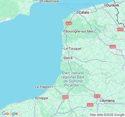 Carte des praticiens à Berck